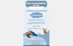 Journée Ski Judo 2026