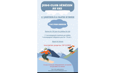 Journée Ski Judo 2026